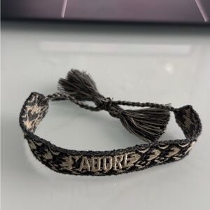 J’ADORE Adjustable Bracelet Woven Bracelet